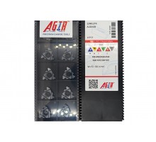 Твердосплавна пластина різьбова 22NR 5.0TR AU2040B для внутрішньої різьби AGIR